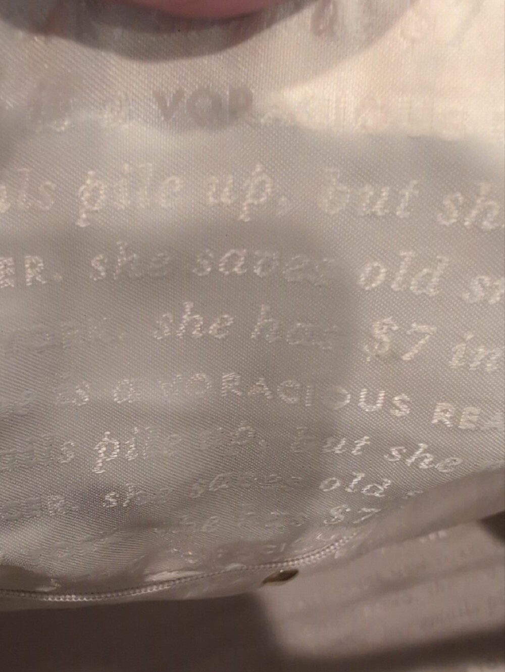 kate spade Mott Street Riley Satchel Bag - Storybook Lining - Picture 11 of 11
